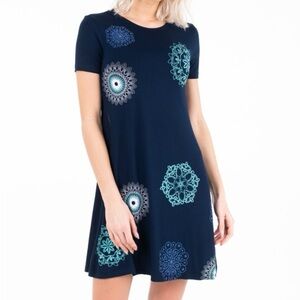 Desigual®STYLE: 19SWK86 COLOUR: 5001 Marino dress size XS